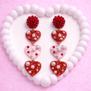 Heart Dangle Earrings