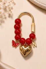 Heart Initial Handbag Charm