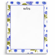 Blueberry Bliss Grocery List & Notepad