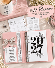 2027 Fresh Start Planner - ShimmerMe.xo
