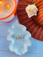 Pumpkin Spice Stud Earrings