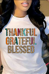 Thankful Grateful Blessed T-Shirt