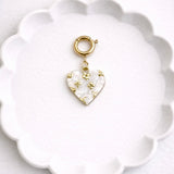 Golden Love Heart Charm