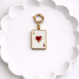 Ace of Hearts Charm