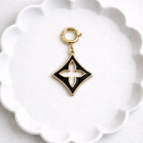 Classic Luxe Quatrefoil Charm