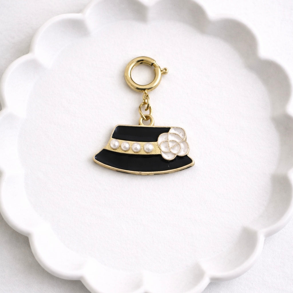 Pretty in Pearls Hat Charm
