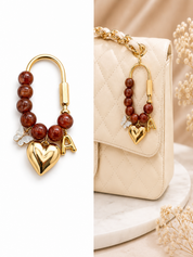 Cinnamon Spice Butterfly Initial Handbag Charm