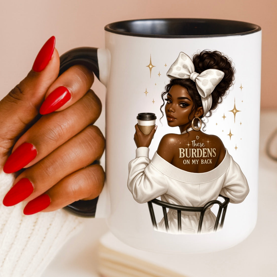 These Burdens 11oz Motivational Coffee Mug