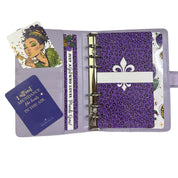 Just A Girl Mardi Gras A6 Dashboard Set