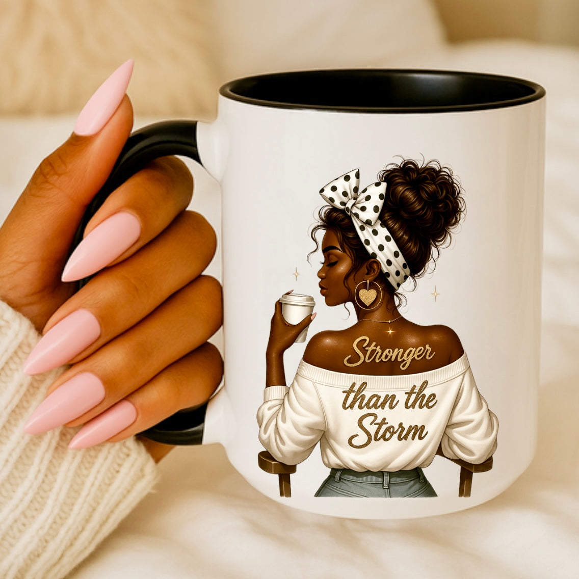 Stronger Than the Storm – Resilience 11oz Inspirational Mug