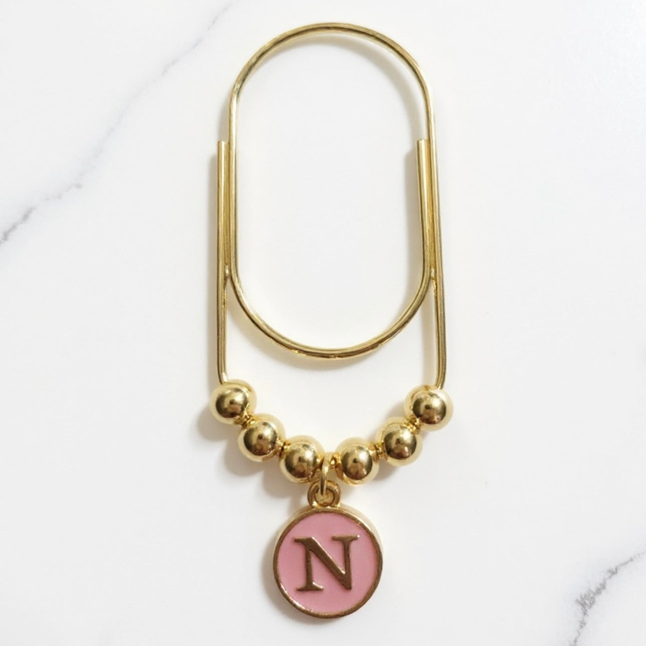 Luxe Initial Paperclip
