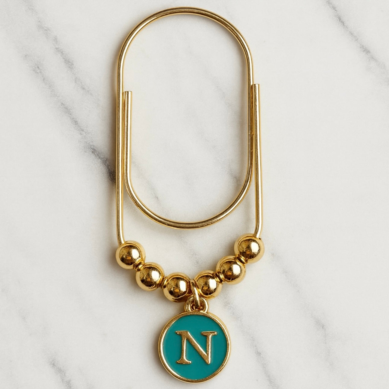 Luxe Initial Paperclip