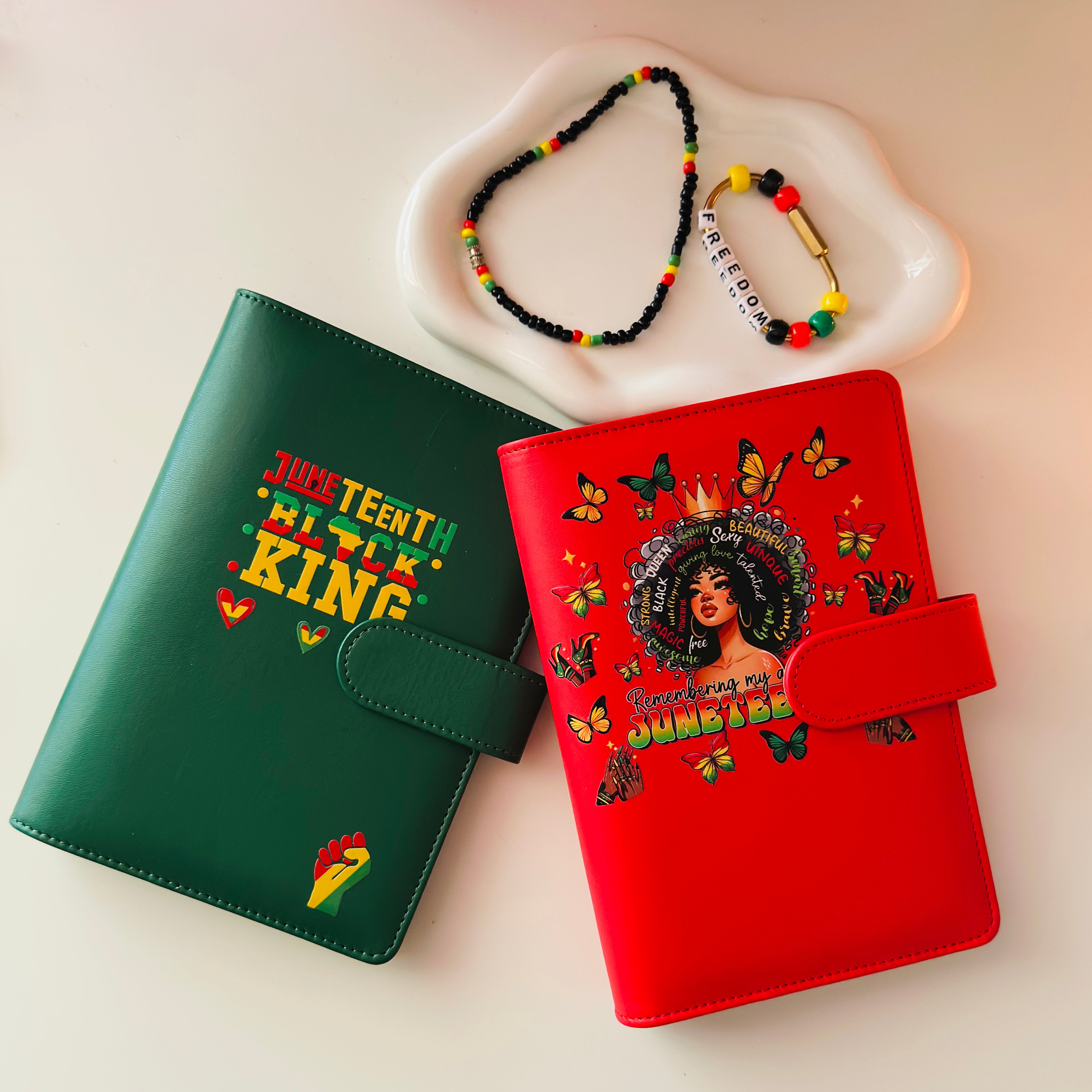 Juneteenth A6 Planner Bundle with Free Purse Charm