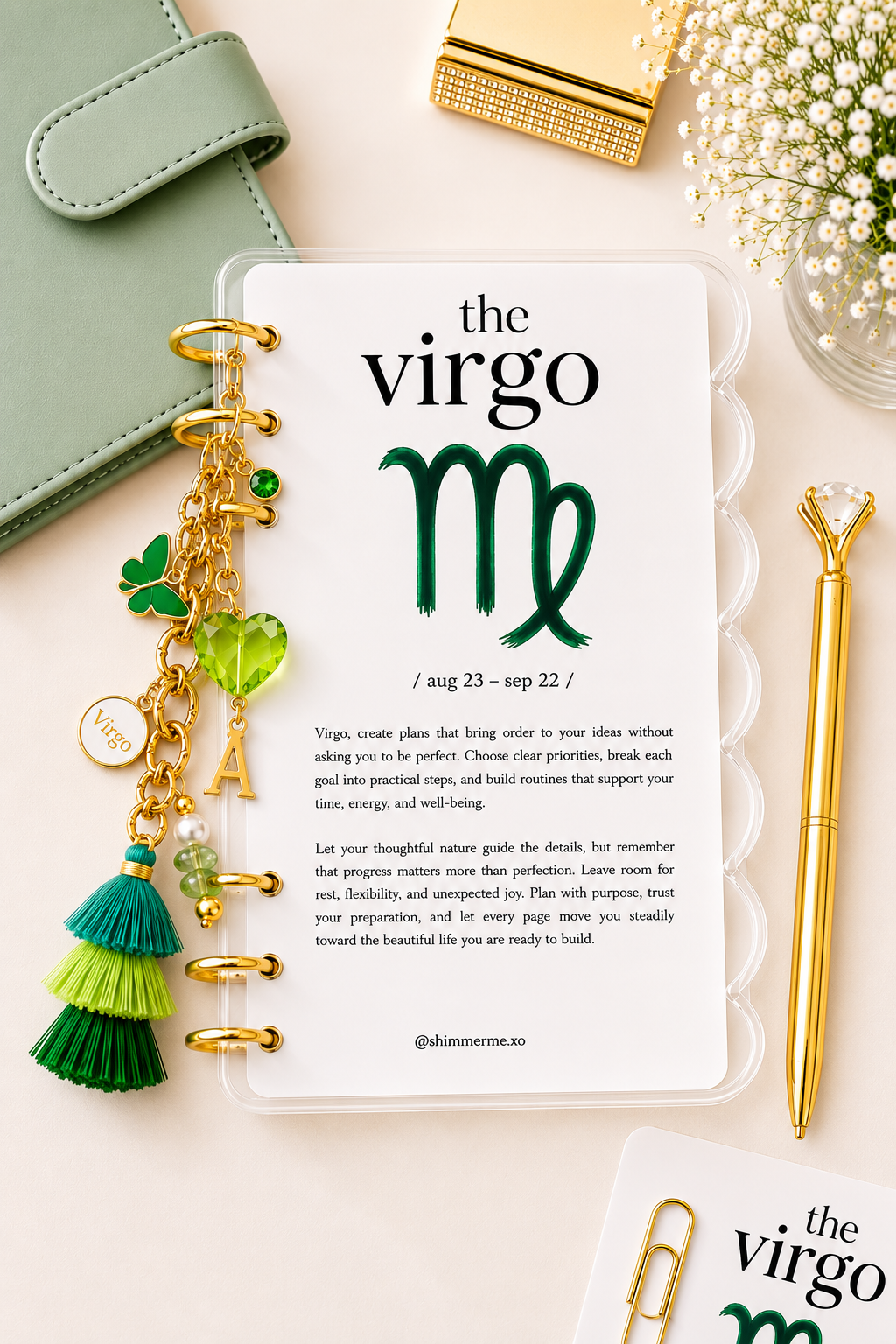 The Zodiac Edit Acrylic Planner Collection