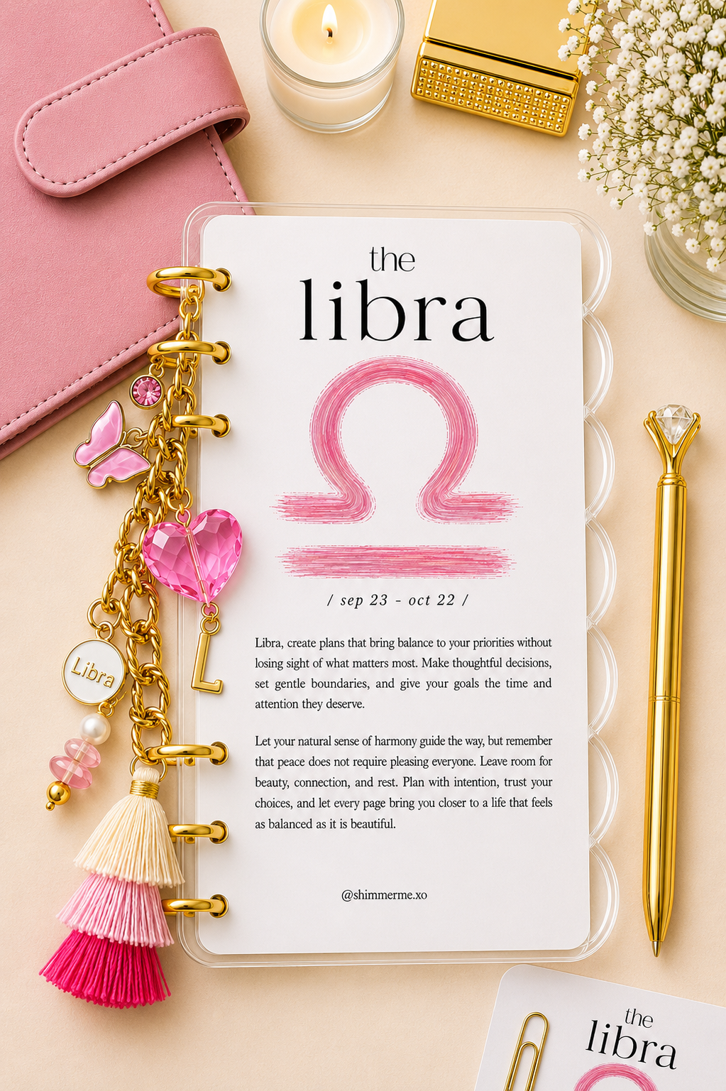 The Zodiac Edit Acrylic Planner Collection
