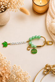 Hello Fall Beaded Handbag Charm