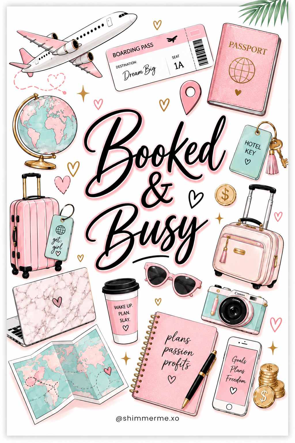 Booked & Busy Planner Dashboard