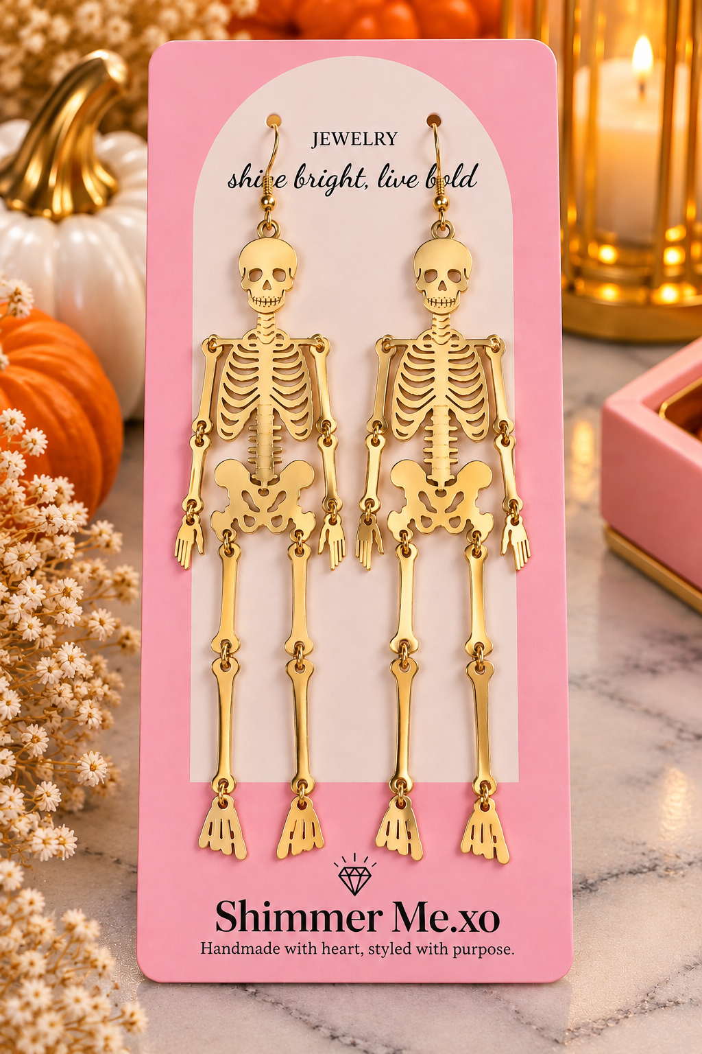 Skeleton Earrings