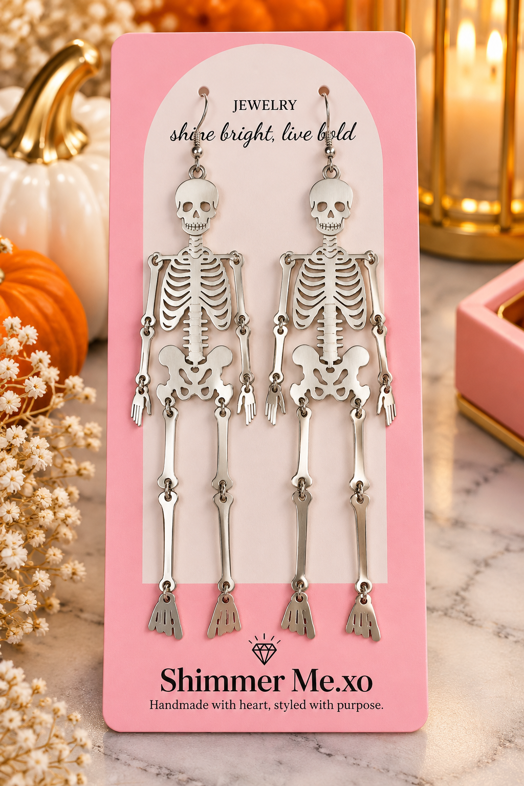 Skeleton Earrings