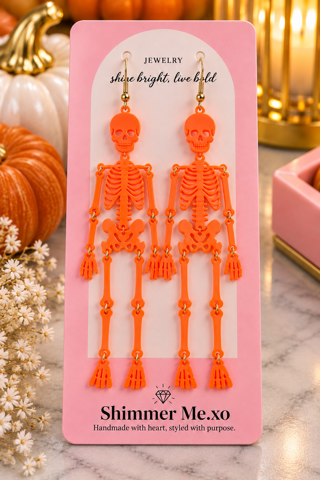 Skeleton Earrings