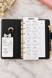 2027 Year-at-a-Glance Planner Bookmark