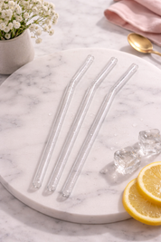Curve Glass Straw