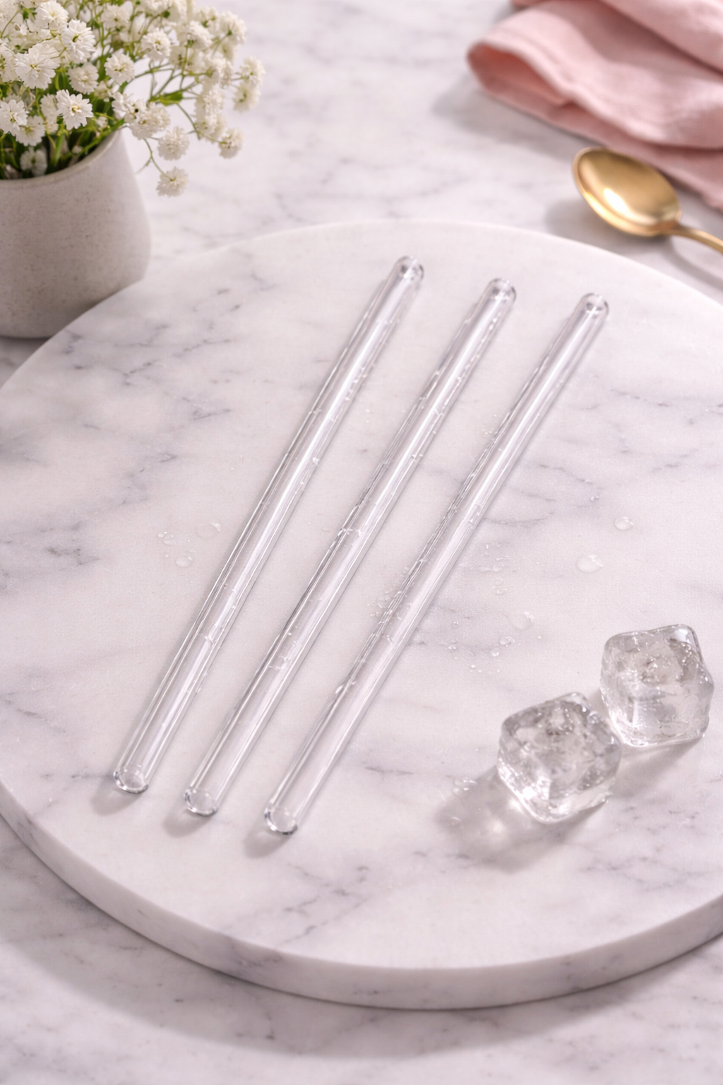 Straight Glass Straw