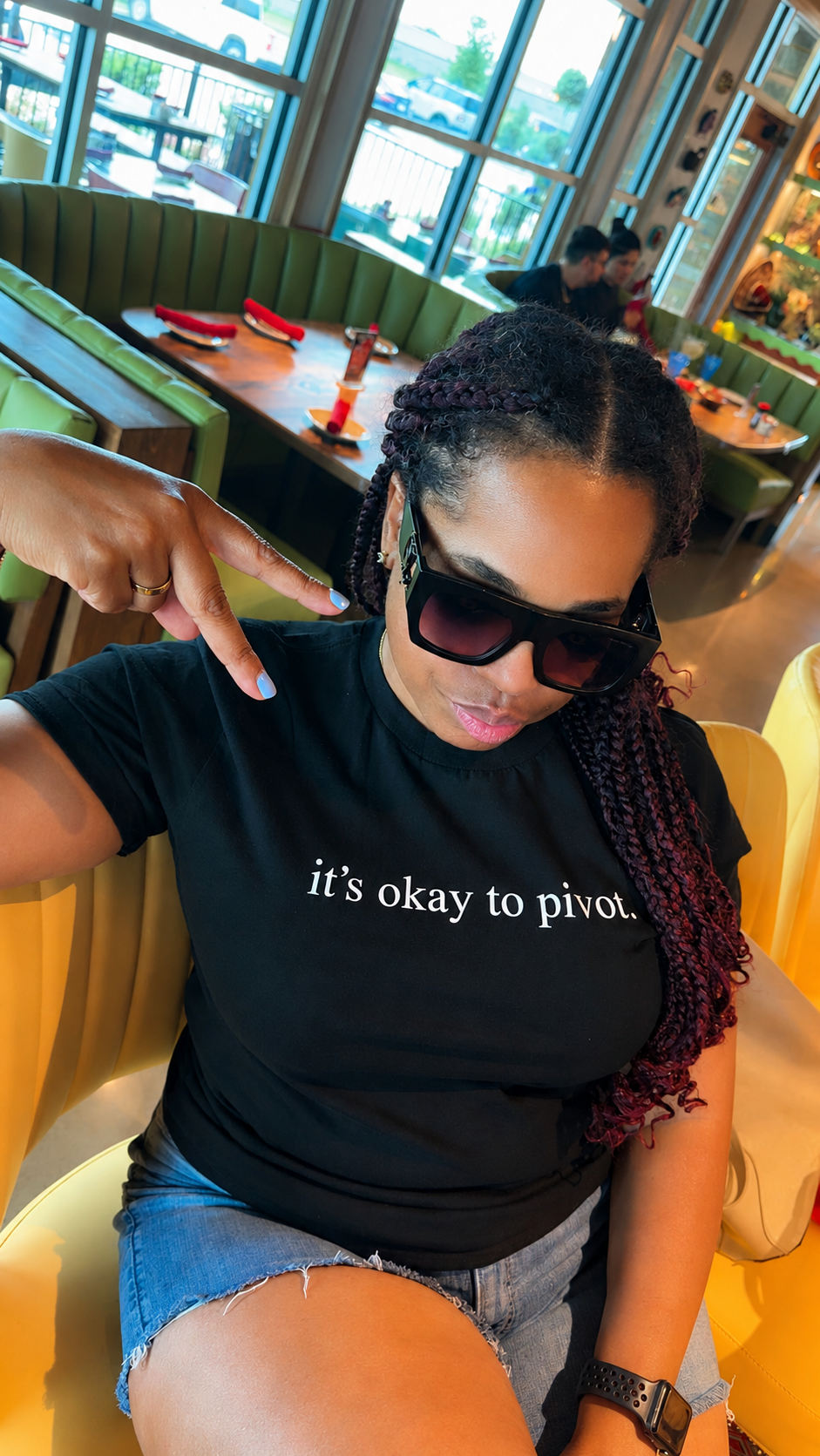 It's Okay to Pivot Graphic Tee