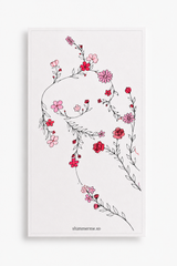 Blooming Through the Change Menopause A6 Dashboard | Floral Planner Insert