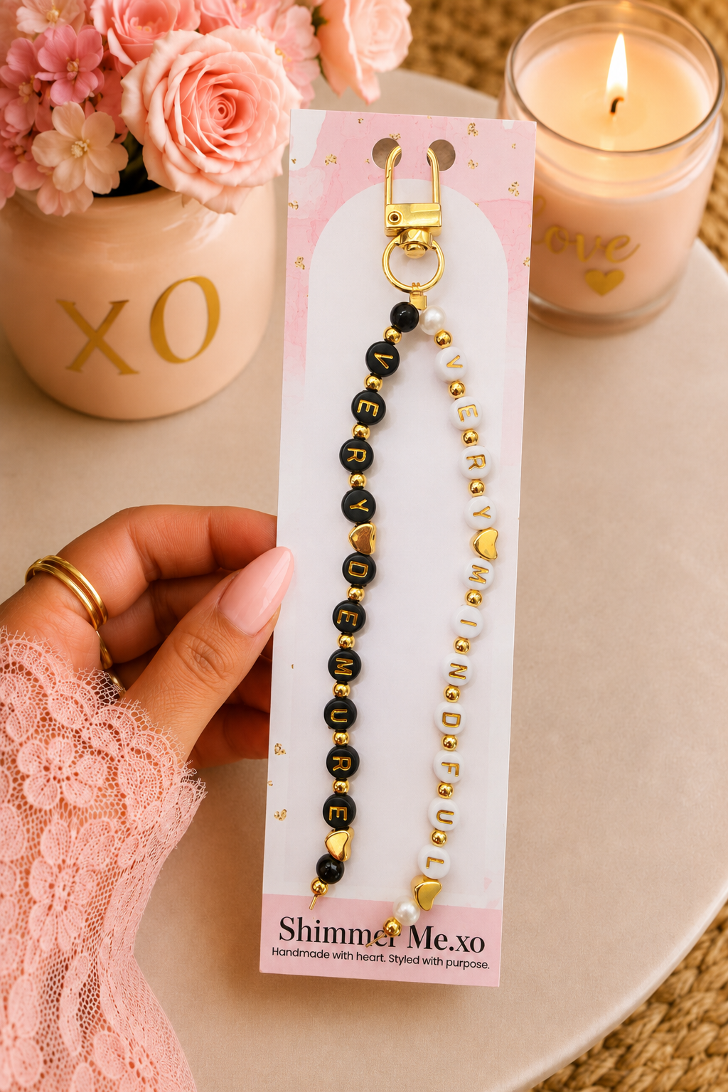 Very Demure, Very Mindful Keychain Charm