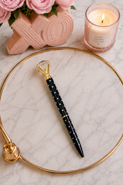 Diamond Luxury Polka Dot Pens | Glam Planner & Journaling Pens