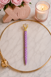 Diamond Luxury Polka Dot Pens | Glam Planner & Journaling Pens