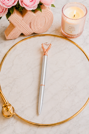 Crystal Glam Diamond Top Planner Pens