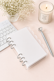 A6 Acrylic Planner Binder