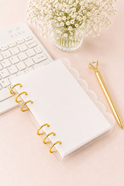 A6 Acrylic Planner Binder