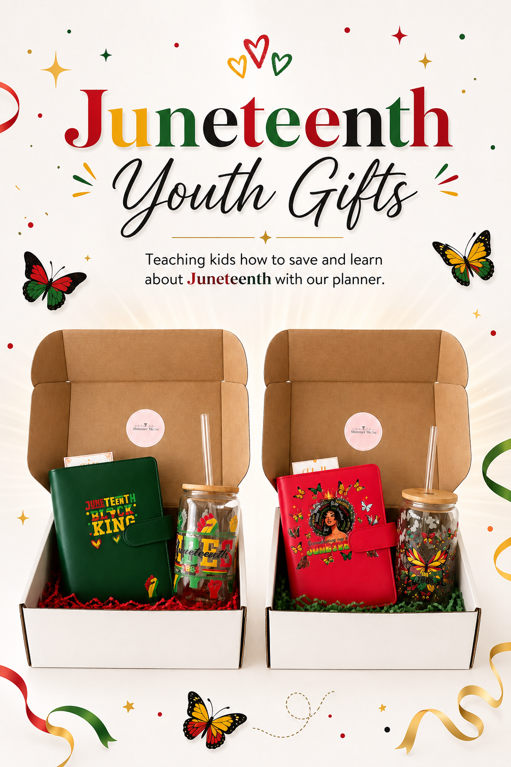 Juneteenth Youth Planner Gift Boxes