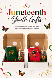 Juneteenth Youth Planner Gift Boxes