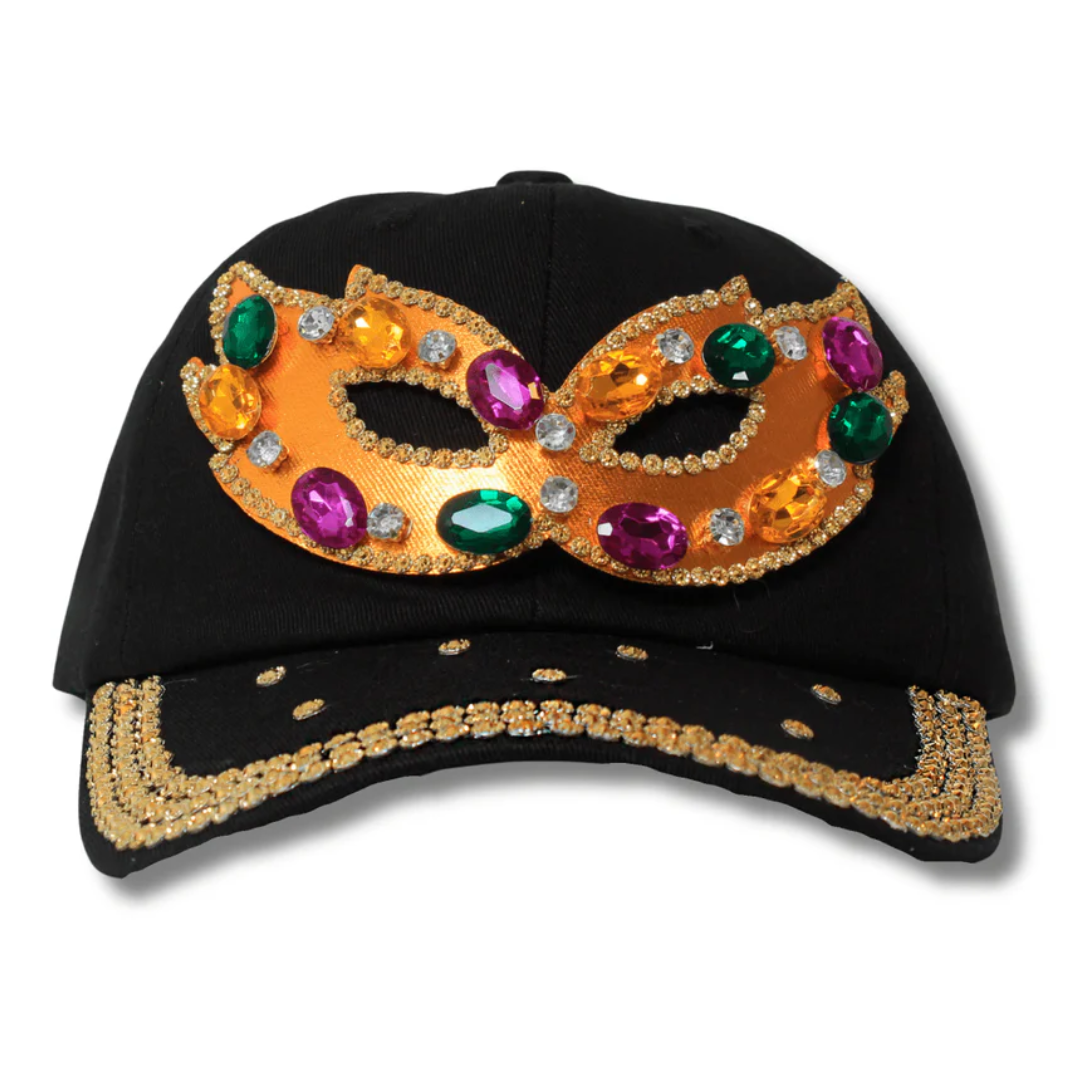 Mardi Gras Rhinestone Hats