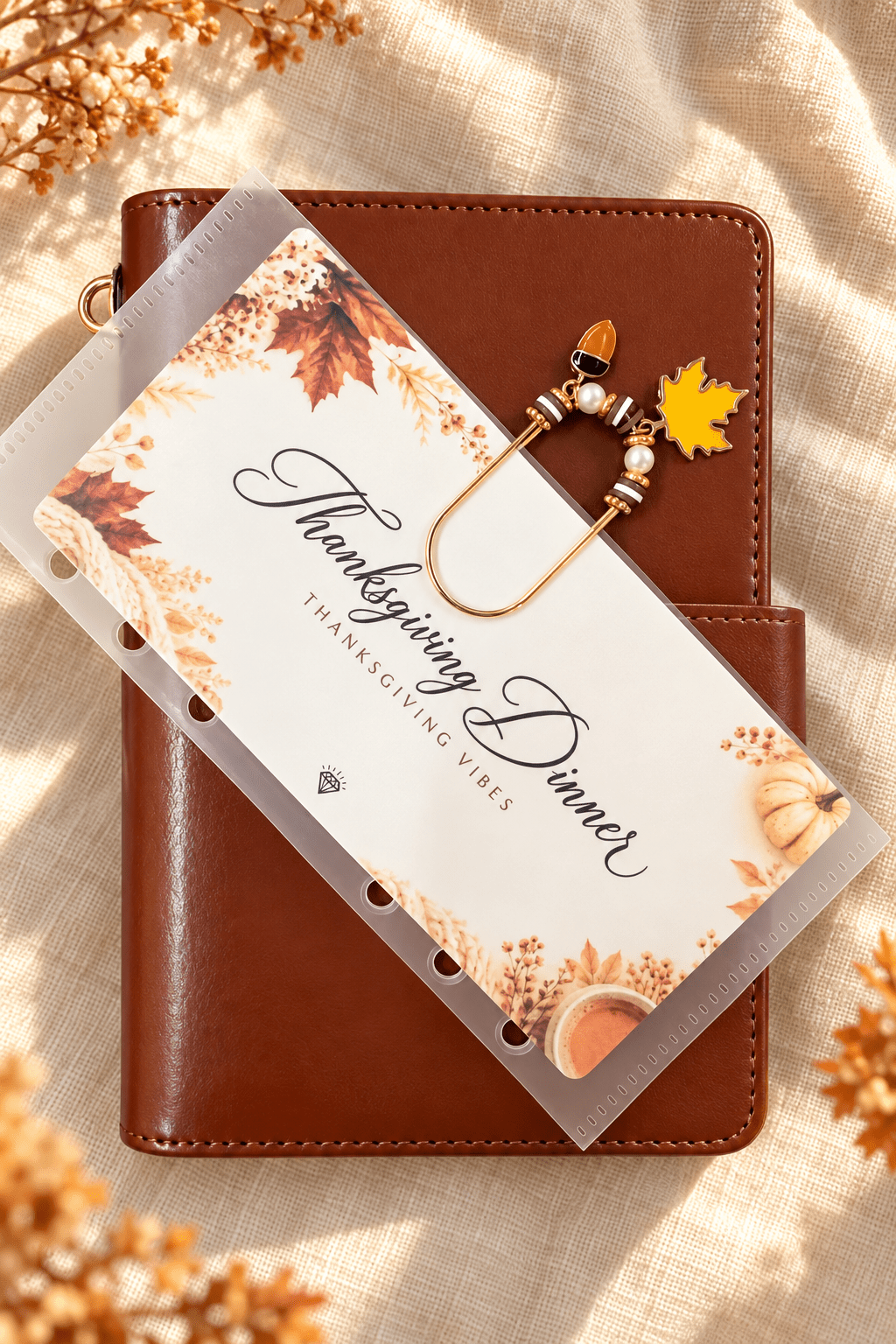 Thanksgiving Vibes | Cash Envelope Inserts - ShimmerMe.xo