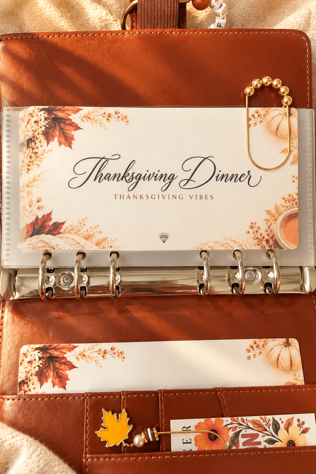 Thanksgiving Vibes | Cash Envelope Inserts - ShimmerMe.xo