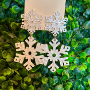 Snowflake Stud Earrings