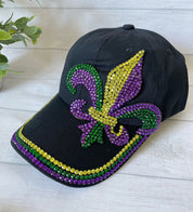 Mardi Gras Rhinestone Hat - Shimmer Me