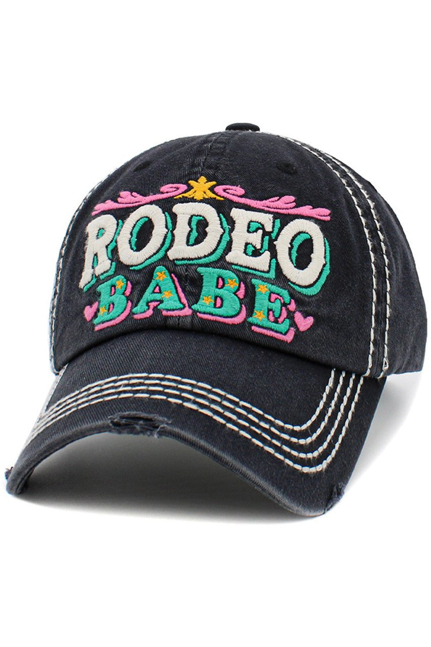 Rodeo Babe Vintage Ball Cap - Shimmer Me