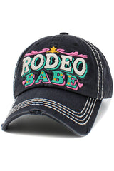 Rodeo Babe Vintage Ball Cap