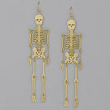 Skeleton Halloween Earrings